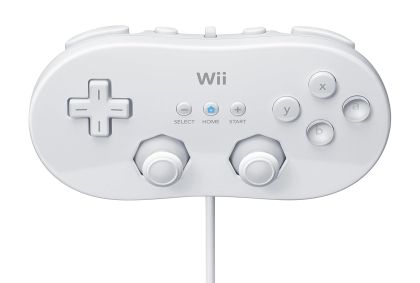Nintendo Wii Classic Controller, бял