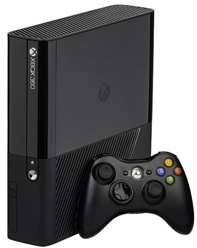 XBOX 360  Slim E Black