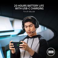 Безжични геймърски слушалки Razer Barracuda X 2021, 7.1, Черен