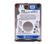 Хард диск WD Blue 500GB, 2.5", 5400RPM, SATA 6Gb/s 8MB Cache, WD5000LPVX