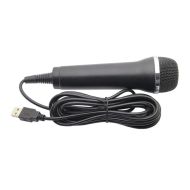 Универсален жичен USB микрофон Rock Band / Guitar Hero Microphone, черен