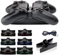 Зарядна станция за 2 Dualshock 4 контролера, черна