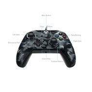 Контролер PDP Gaming Deluxe Wired Controller, черен камуфлаж
